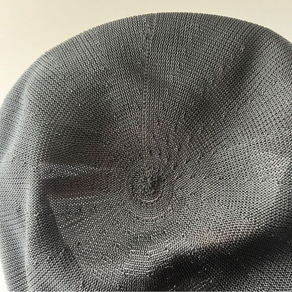 Vintage Country Gentleman Black Newsboy Cap Gold Neutral Size Medium - Picture 3 of 5